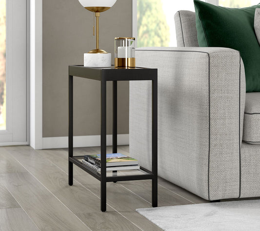 Hudson&Canal Alexis 24" Wide Rectangular Side Table
