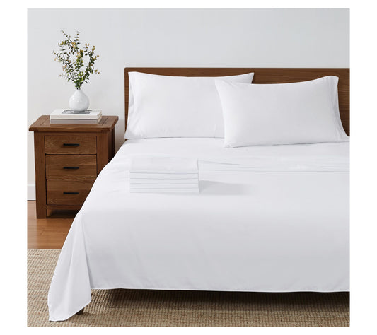 Truly Soft Hospitality 6-Piece King Flat SheetSet