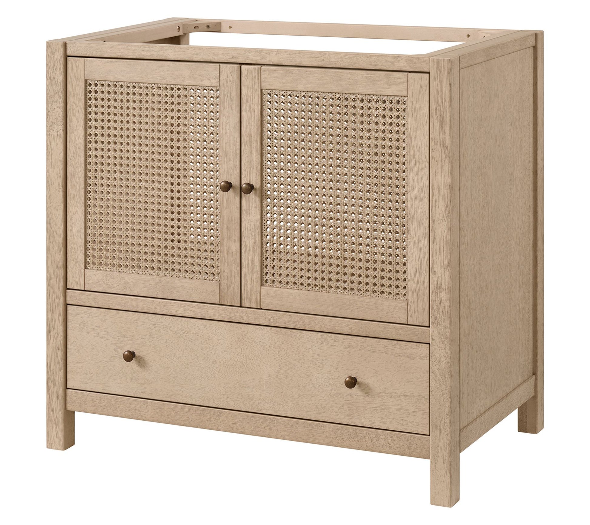 Alaterre Furniture Lucca 36" Vanity Cabinet Without Sink