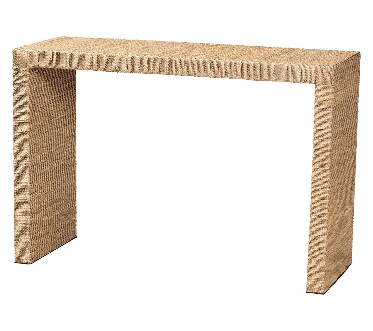 bali & pari Colandra Natural Seagrass Console Table