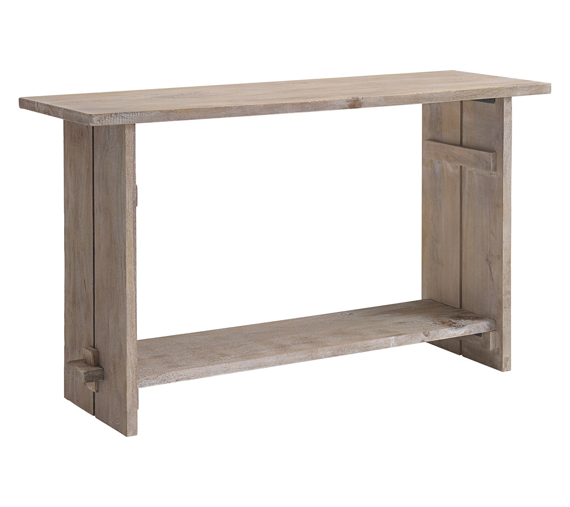 Alaterre Furniture Castleton Mango Wood Entryway Table