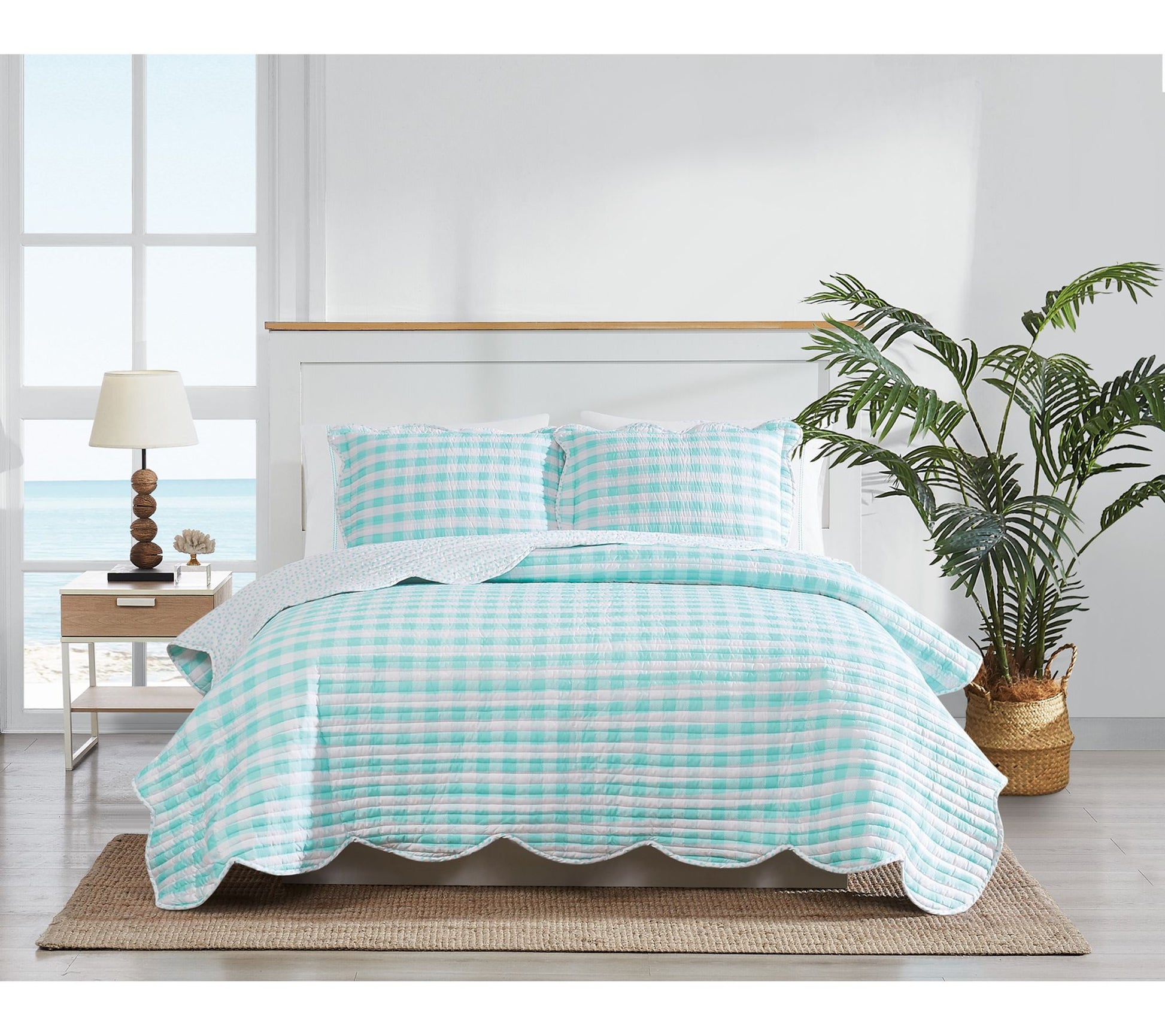 SCOUT Barnaby Checkham King Quilt Set