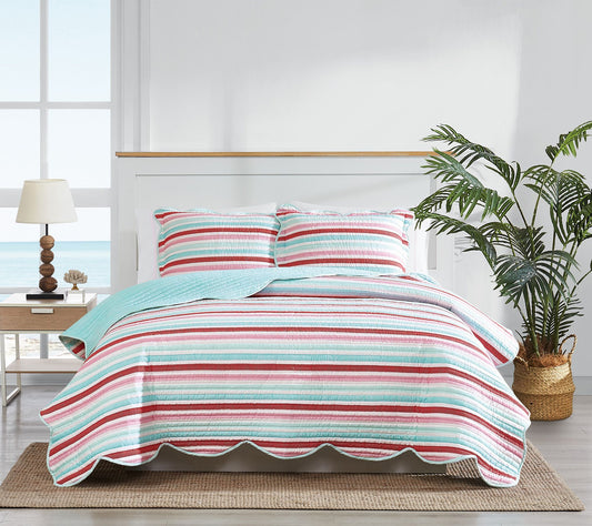 SCOUT Popsicle Road Full/Queen Quilt Set