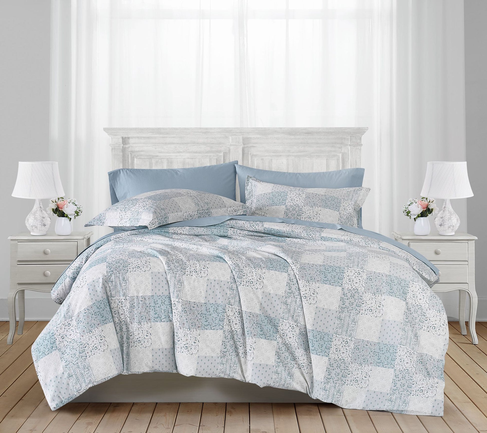 The Farmhouse by Rachel Ashwell English GardenKing Comforter