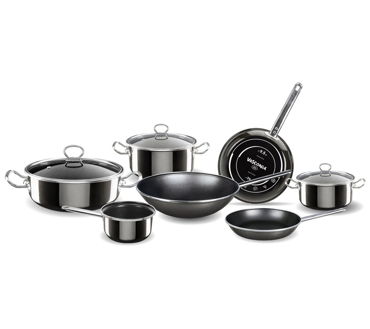VASCONIA Elegance 10-Piece Cookware Set