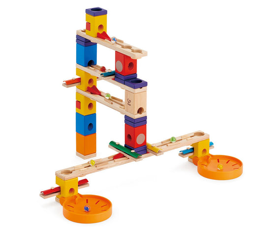Hape Quadrilla Wooden Marble Run Construction Music Motion
