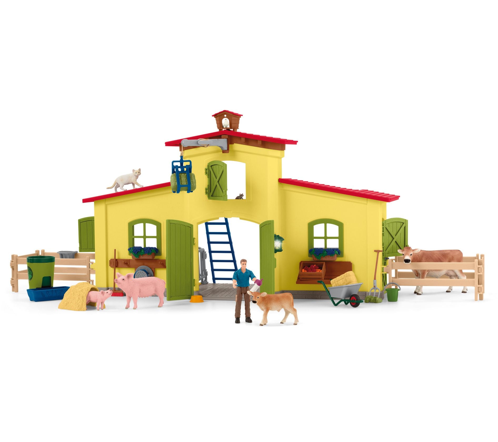 Schleich Farm World Large Farm 92 Piece Playset