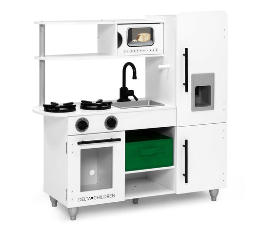 Delta Children Deluxe Modern Toy Kitchen