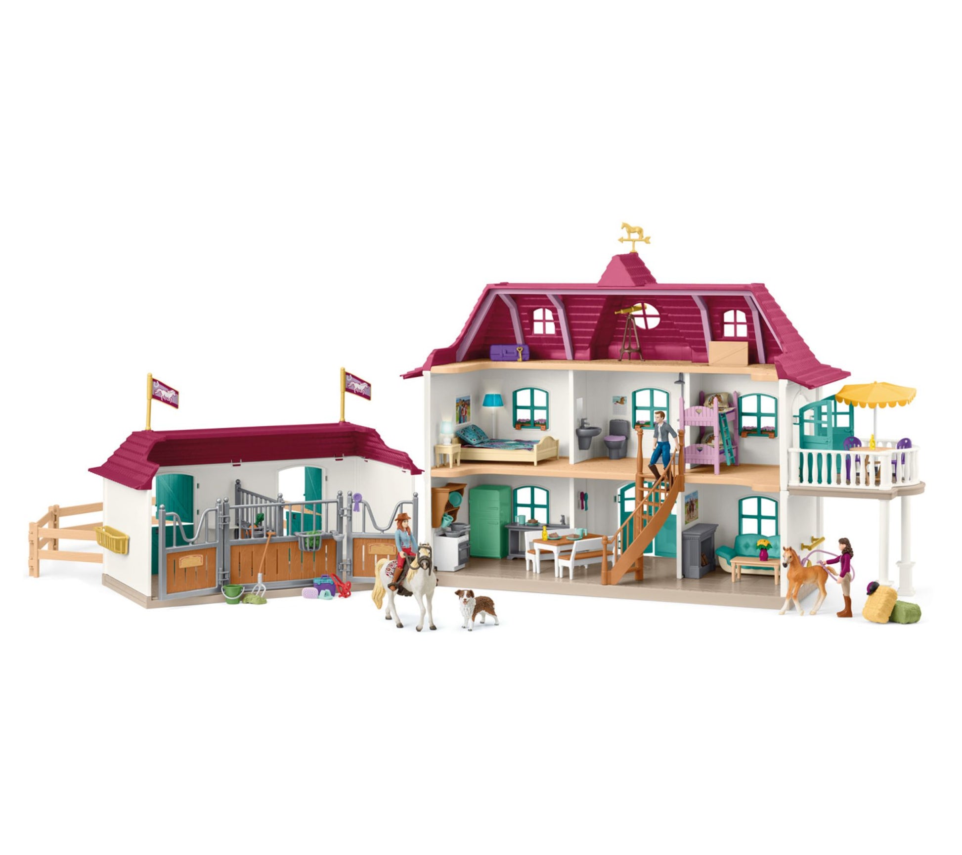 Schleich Horse Club: Lakeside Country House & Stable