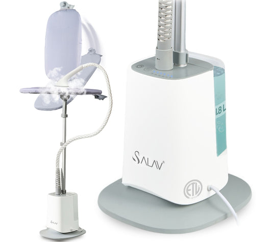 SALAV Complete Garment Steamer w/ Smart Auto-Off Sensors