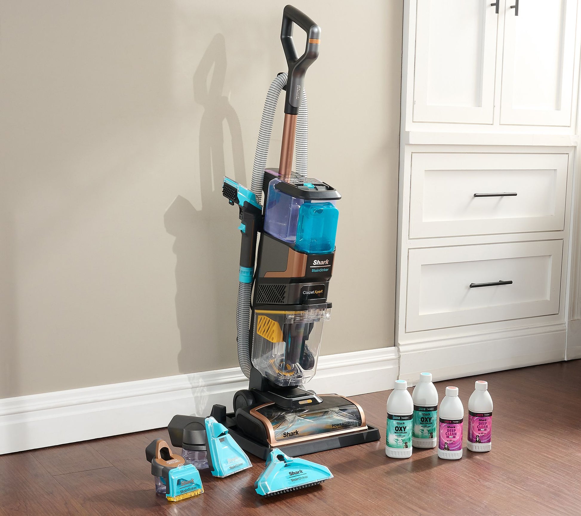 Shark CarpetXpert HairPro Upright Carpet Cleaner w/ StainStriker